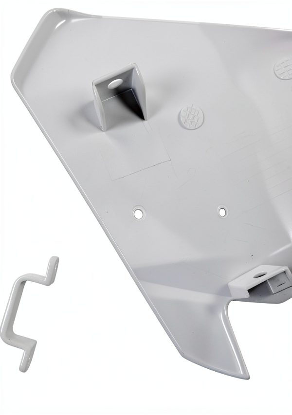 Motorcycle Front Fender Black Polypropylene Modern Style-4