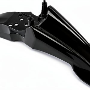 Motorcycle Front Fender Black Polypropylene Modern Style-0