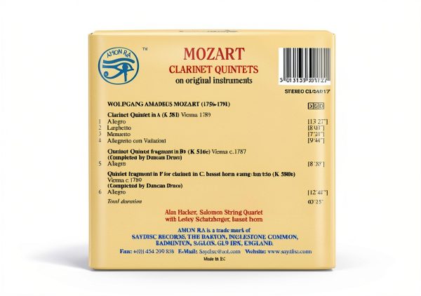 Saydisc CDSAR17 Vinyl Record Music CD-1