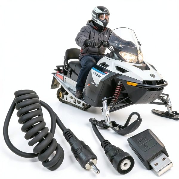 Snowmobile Heated Helmet Connector by CHolic-6