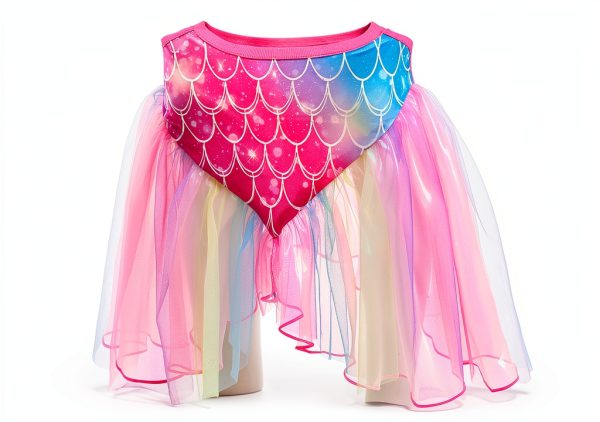Girls 3 Piece Swimsuit SunnyKids Ruffle Cover Up-5
