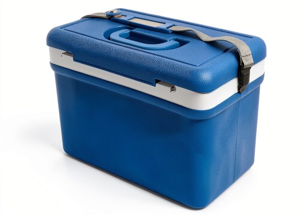 12L Vaccine Cooler PODEC insulated leakproof with Shoulder Strap Blue-1