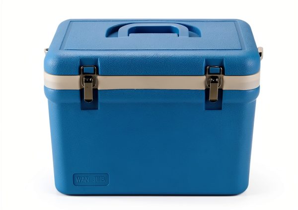 12L Vaccine Cooler PODEC insulated leakproof with Shoulder Strap Blue-0