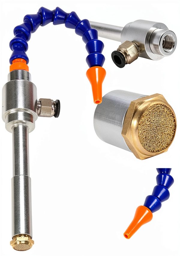 Cold Air 130mm Aluminum Alloy Mechanical Process Mini Vortex Dry Cooling for Industrial Applications-2
