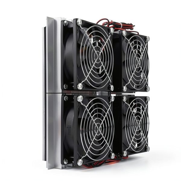 Walfront 240W High Performance Thermoelectric Peltier Cold Plate Cooler with Fan, Black, Electrical Accessories-9