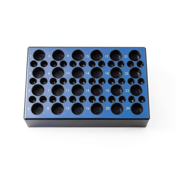 24 Well+36 Well Aluminum Cooling Block by Gebeauty Ree Lab Cooler –-3