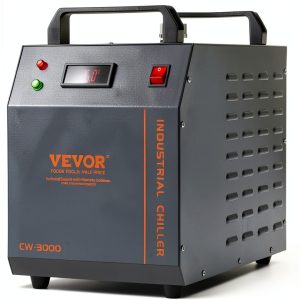 Industrial Water Chiller VEVOR CW-3000 12L Black Freestanding Cooler-0