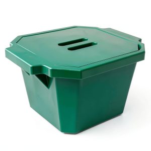 Rectangular Ice Bucket by Globe Scientific Green 4.5L Cooler with Lid-0