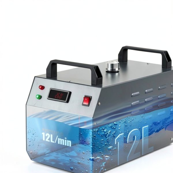 Industrial Water Chiller VEVOR CW-3000 12L Black Freestanding Cooler-3