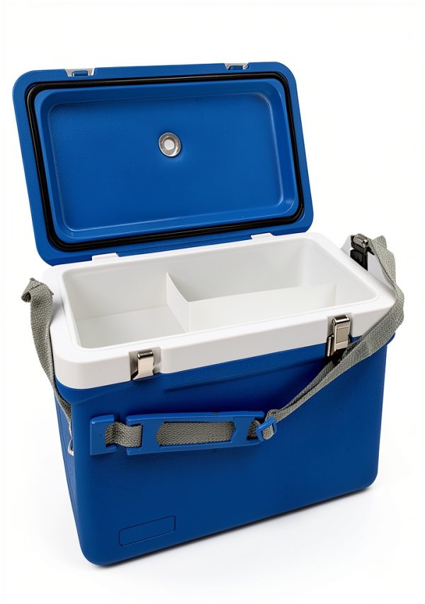 12L Vaccine Cooler PODEC insulated leakproof with Shoulder Strap Blue-5