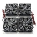 Walfront 240W High Performance Thermoelectric Peltier Cold Plate Cooler with Fan, Black, Electrical Accessories-0
