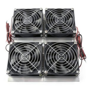 Walfront 240W High Performance Thermoelectric Peltier Cold Plate Cooler with Fan, Black, Electrical Accessories-0