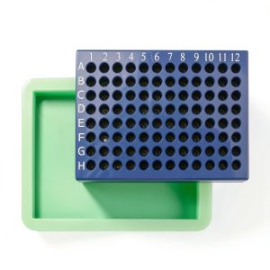 96-Well Aluminum Cooling Block SLIYXTWIO Silicone Sleeve 0.2mL PCR-0