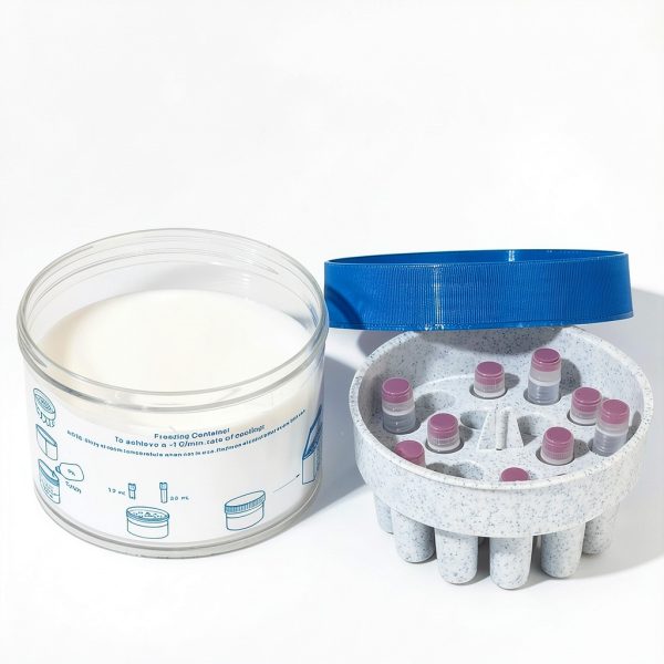 Cryogenic Storage Box Lichen Cottage 18‑Tube Polycarbonate Freezer-0